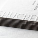 気包紙U-FSで活版印刷、エンボス加工（浮き出し）の名刺