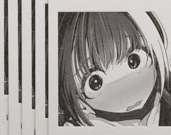 活版印刷名刺のアミ点再現