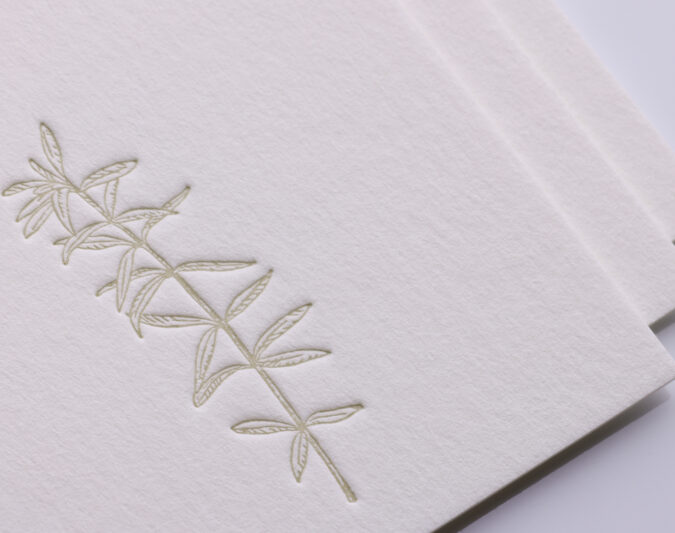 イラストを活版