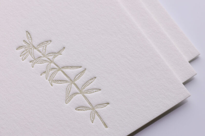 イラストを活版