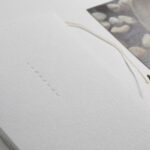 ブランドブックの表紙を活版印刷しました。