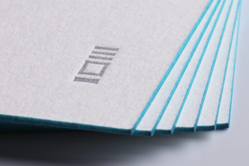 銀印刷と小口染め