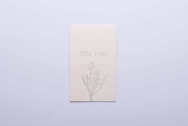 ハーフエアヘンプ_赤口金_ショップカード