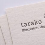 リピートご注文で前回デザインにQRコードを追加された名刺