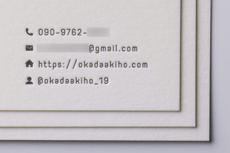 マットスミ_活版印刷名刺