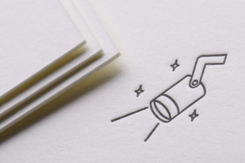 名刺_活版印刷_イラスト