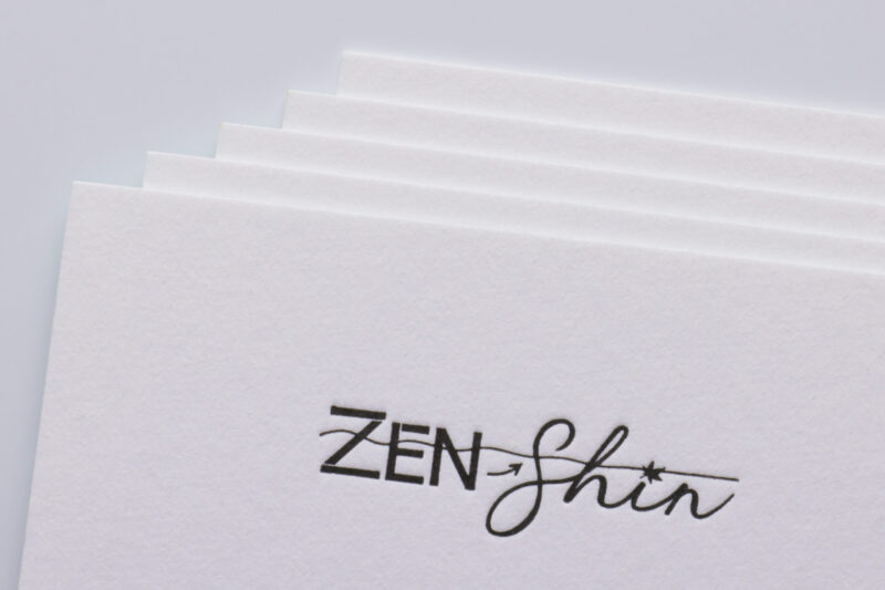 スノーブルFS_活版名刺