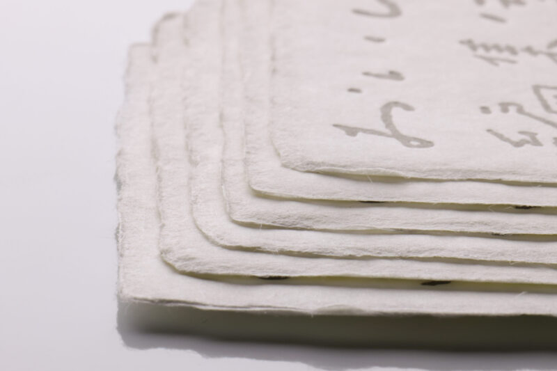 名刺_活版_和紙_鳥の子