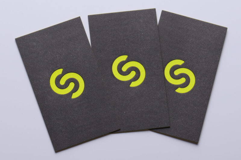 活版印刷２色名刺_活版印刷