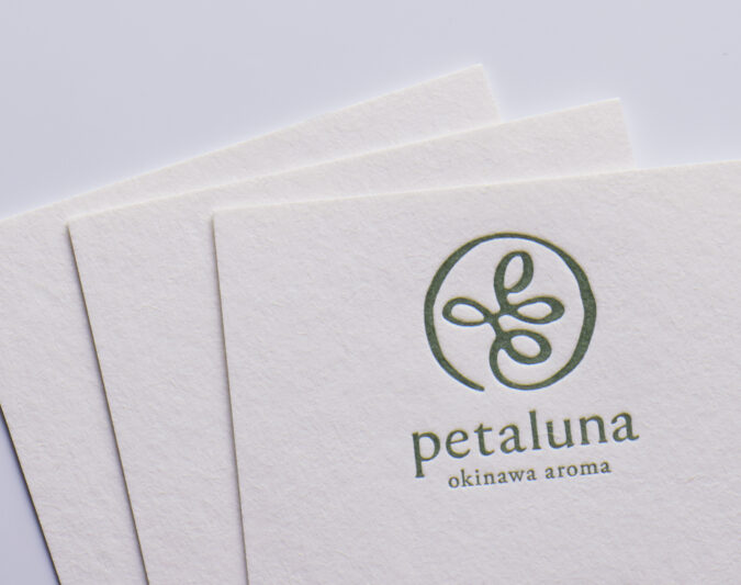 ハーフエアコットン DIC特色名刺