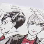 漫画のある活版印刷名刺