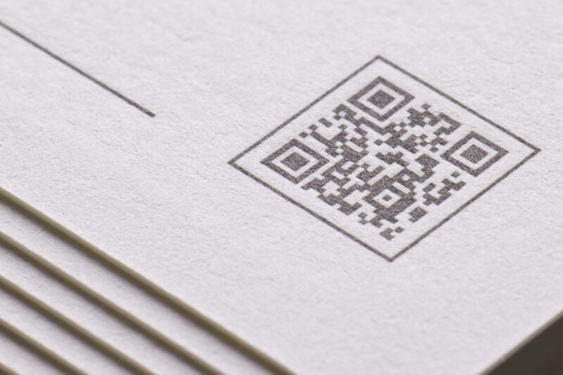 QRコード_ギフトカード活版印刷