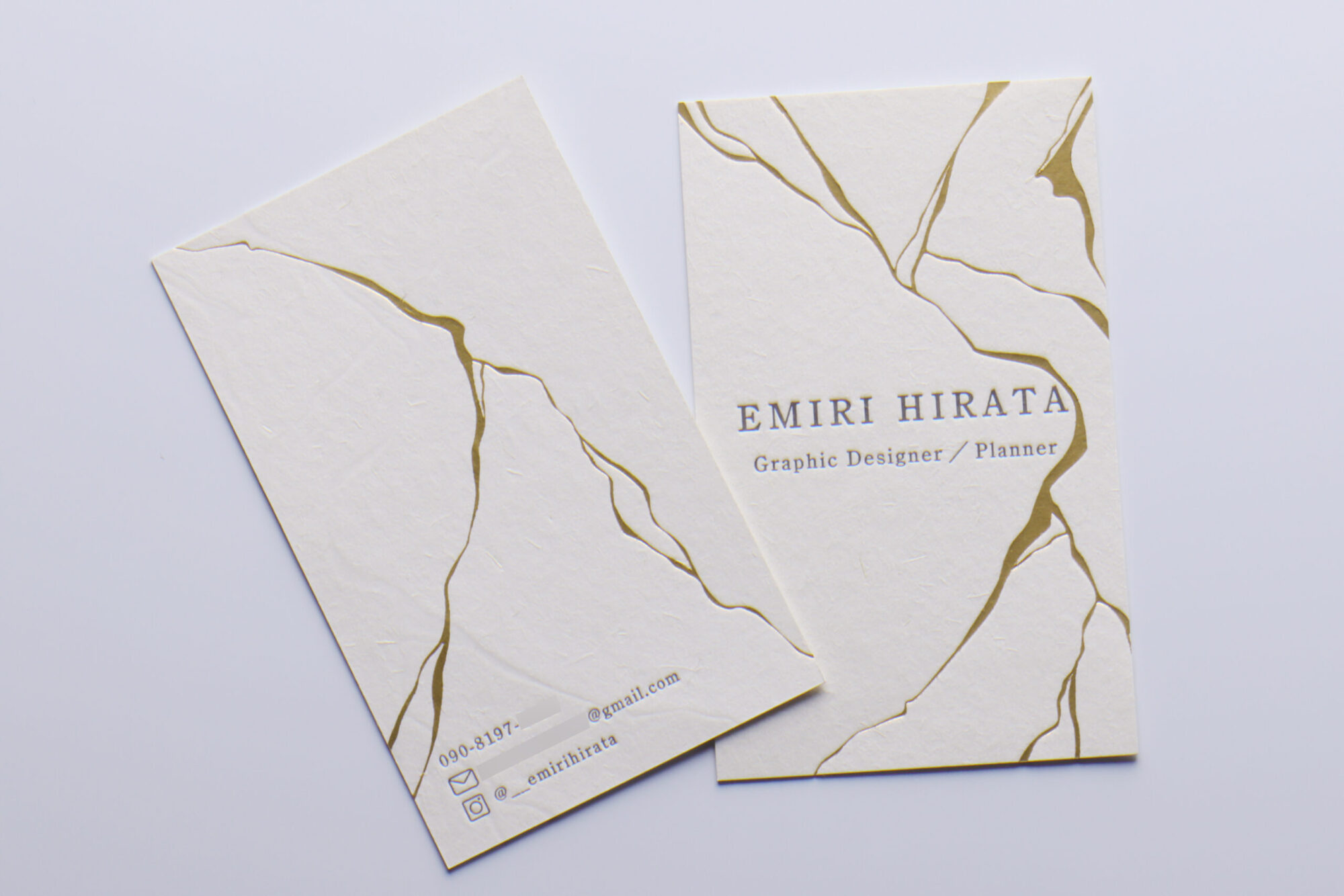 両面活版印刷名刺_箔押し_名刺