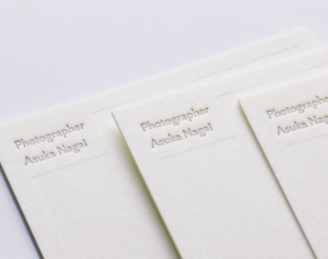 空押しとパントン特色