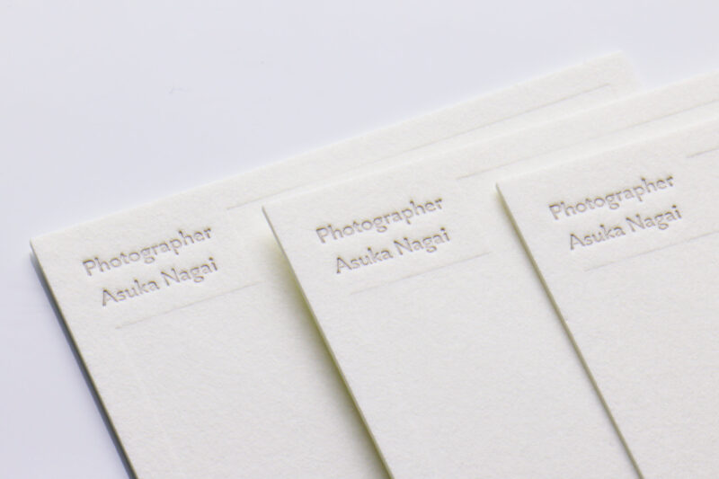 空押しとパントン特色