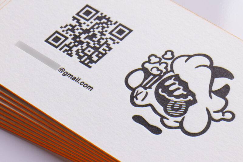 小口染め_ショップカード_QRコード