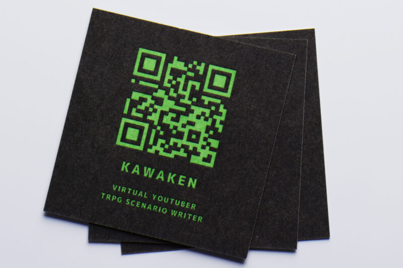 QRコード_正方形カード