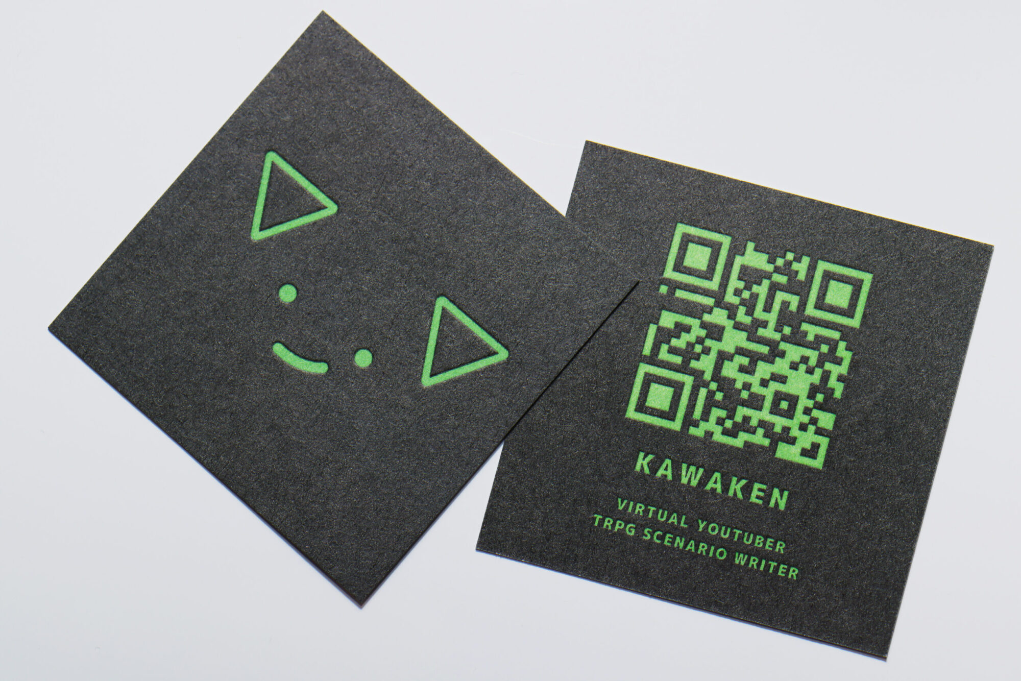 両面スミベタの名刺