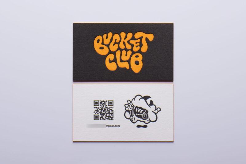 ベタ活版印刷_小口染め