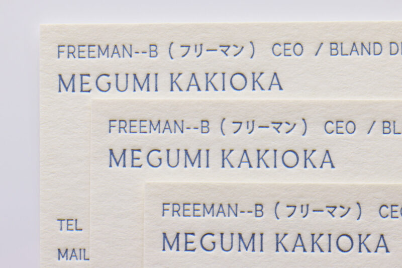 特色指定_パントン_名刺