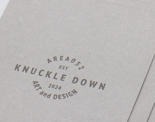 地券紙_グレー用紙_活版