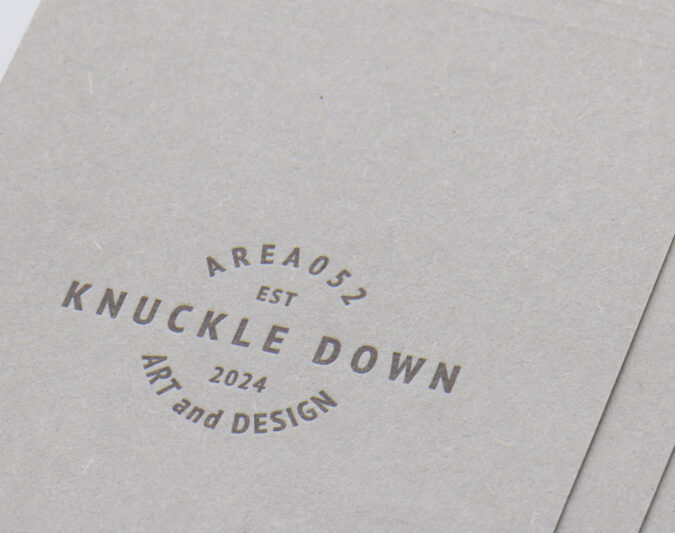 地券紙_グレー用紙_活版