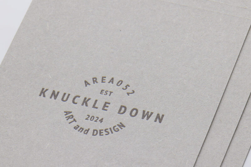 地券紙_グレー用紙_活版