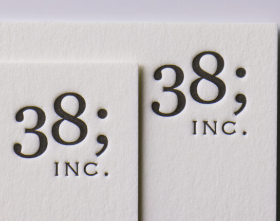 片面１色_活版印刷名刺