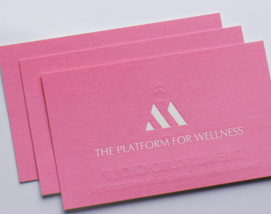 ２色印刷名刺_ヴァンヌーボＶ