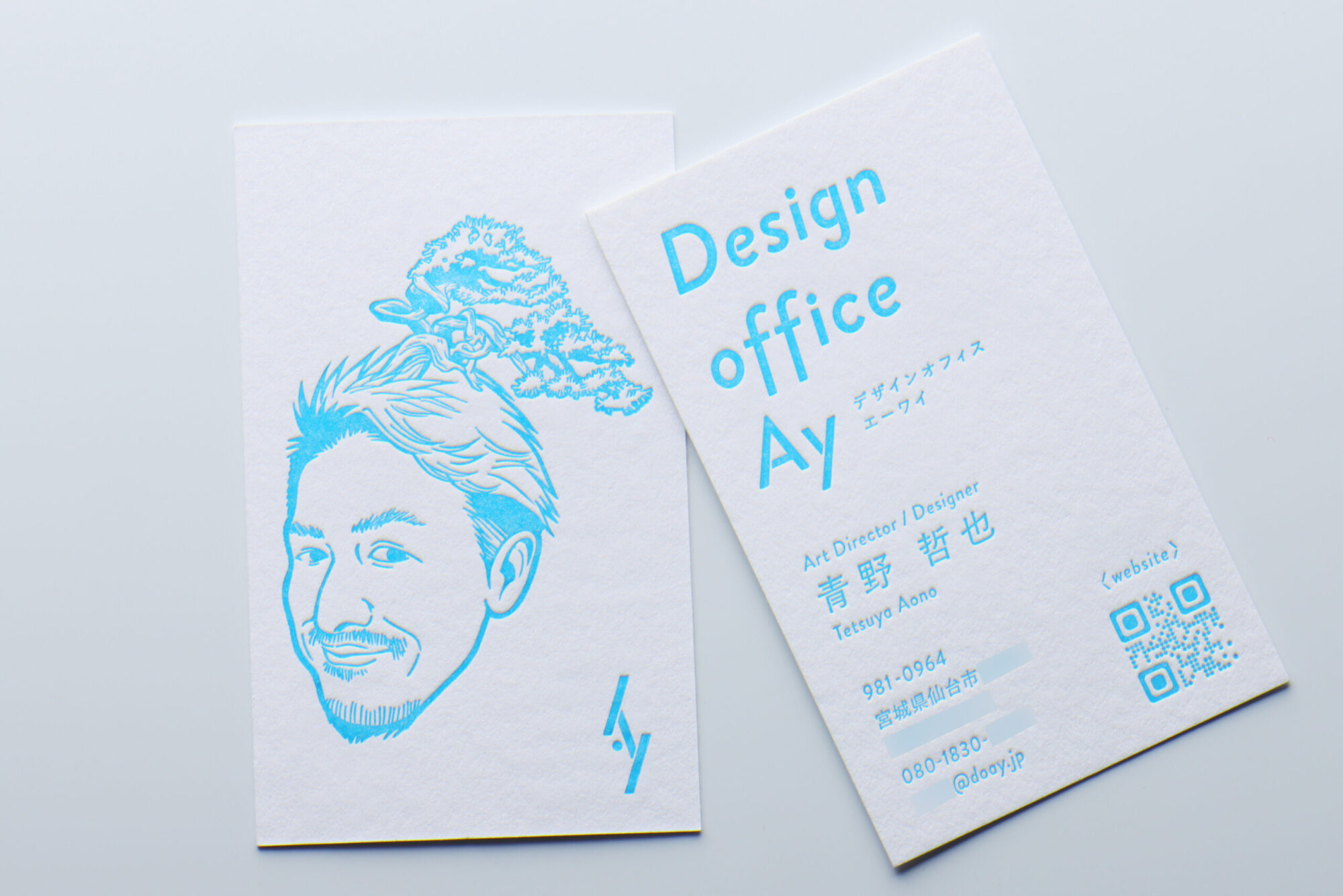 活版印刷名刺 ニーナコットン