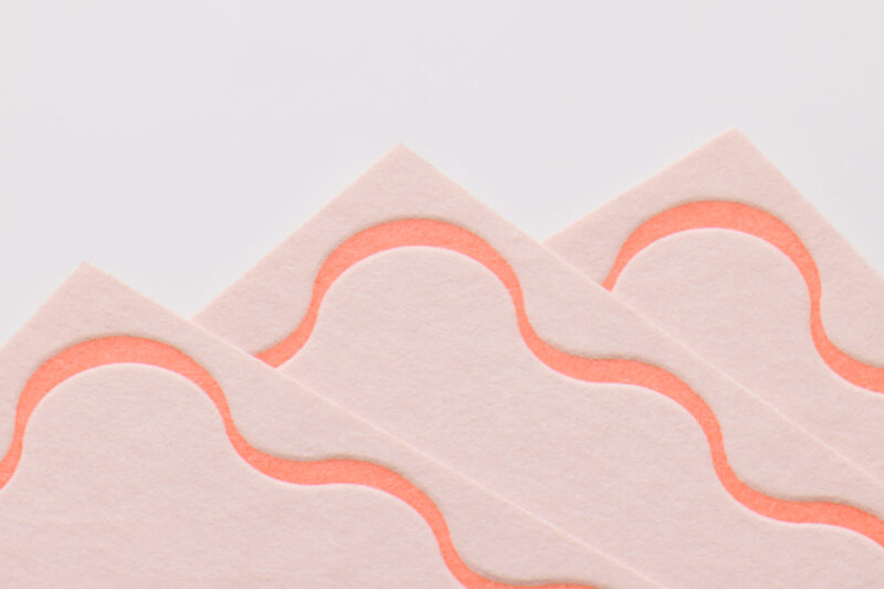 活版印刷蛍光赤