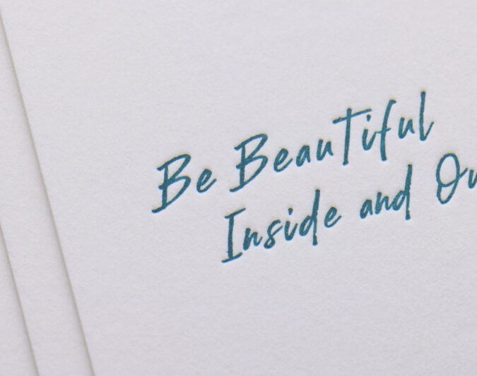 活版印刷_パントン特色指定_名刺