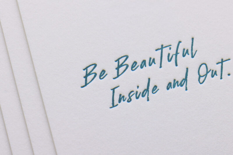 活版印刷_パントン特色指定_名刺