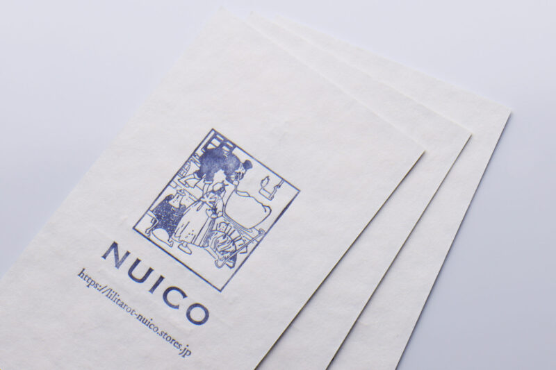 名刺印刷 フリッター_活版印刷