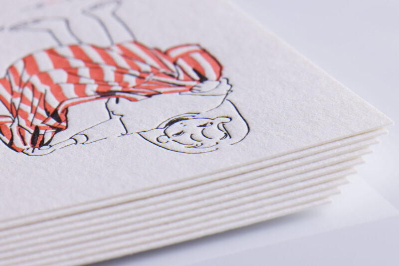 名刺印刷 ハーフエアコットン