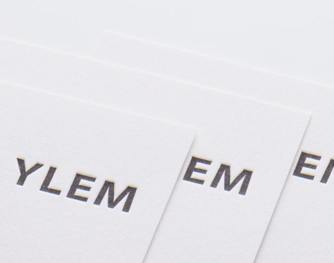 スミ1色活版印刷