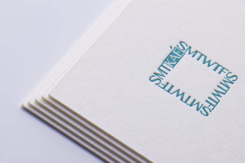 名刺印刷で活版印刷